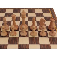 Шахматные фигуры из бука №3 (утяжеленные)